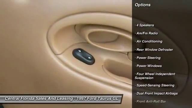 1997 Ford Taurus GL Orlando FL 32824 смотреть онлайн