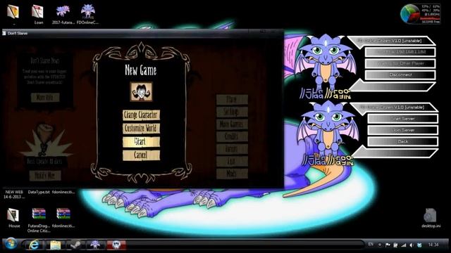 Don't Starve FutaraDragon Online Citizen Mod V1.0 (Multiplayer) How to install this mod смотреть онлайн