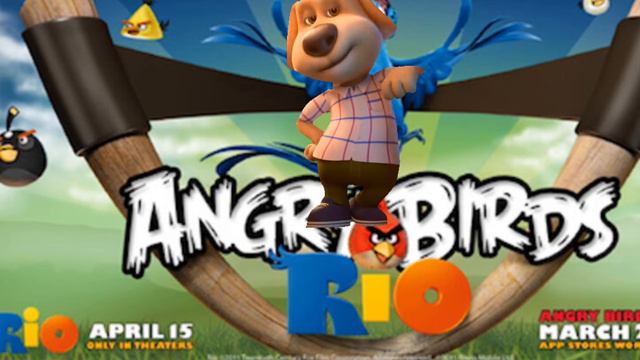 Angry Birds and Talking Ben mash up #memes #angrybirds #talkingben #song смотреть онлайн