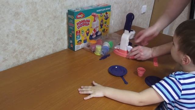 Набор для лепки ЮНЫЙ ПОВАР. ХОББИХИТ. Покупка в Галамарте. смотреть онлайн