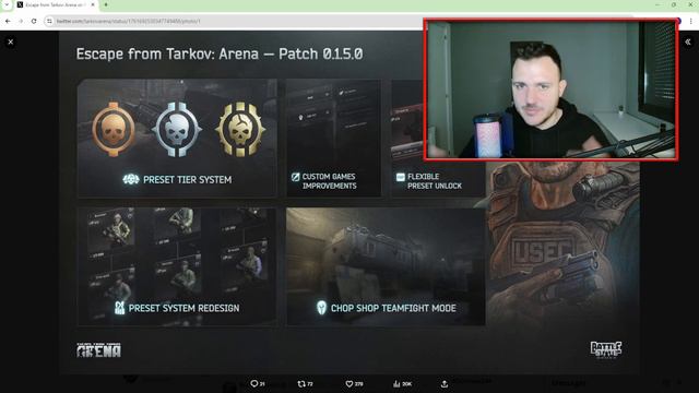 ¡WIPE EN TARKOV ARENA! - TODO LOS CAMBIOS Y NOVEDADES DEL NUEVO PARCHE смотреть онлайн