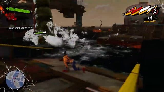 Sunset Overdrive The Mystery Of The Mooil Rig - Walkthrough Part 6 final part смотреть онлайн