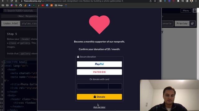 freeCodeCamp - Learn CSS Flexbox by Building a Photo Gallery (1-10) смотреть онлайн