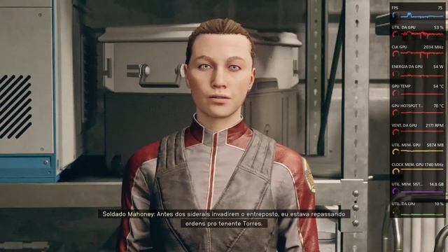 Starfield - RX 6600M 8GB, E5 2666 V3 e 32GB RAM смотреть онлайн