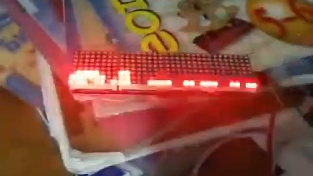 тест светодиодных матрицы Max7219 смотреть онлайн