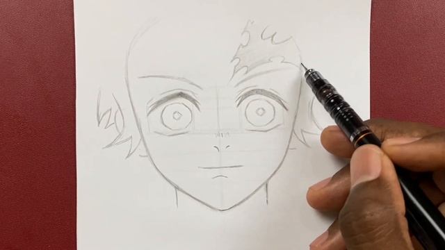 Anime drawing | how to draw tanjiro kamado step-by-step with pencil смотреть онлайн