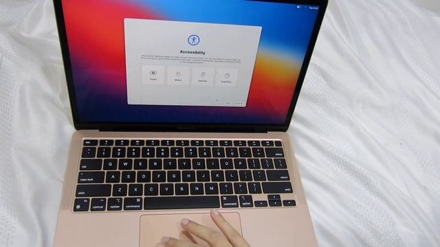 MacBook Air M1 Gold (2020) + Accessories Unboxing! | Malaysia смотреть онлайн