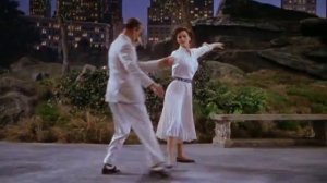 Сид Чарисс и Фред Астер   танец в темноте