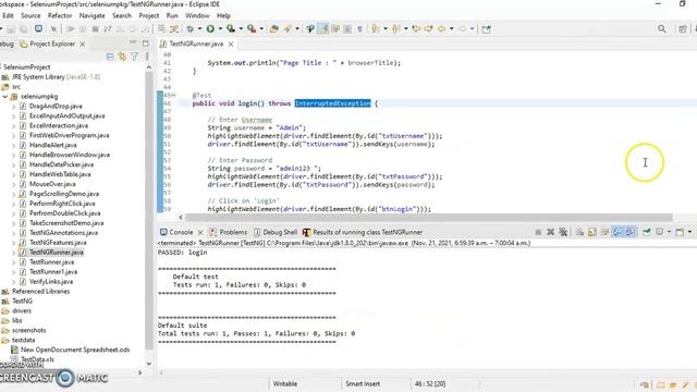 Parameterization using testng.xml file | Usage of @Parameters annotation смотреть онлайн