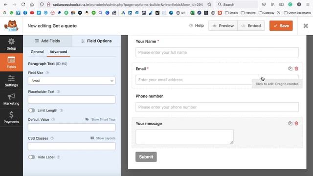 Get a quote WordPress Form - Create a Request a Quote Form in WordPress смотреть онлайн