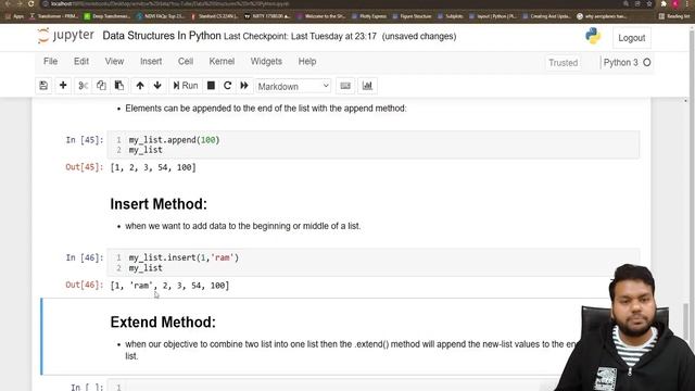 List in python | Python for data analysis | Part-5 | How to add and remove item in list|#datascienc смотреть онлайн