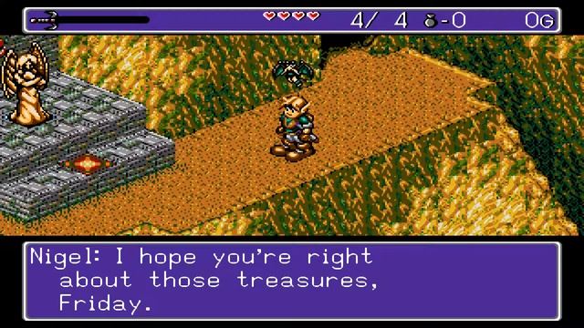 Landstalker The Treasures of King Nole (Sega Genesis/Mega Drive) смотреть онлайн