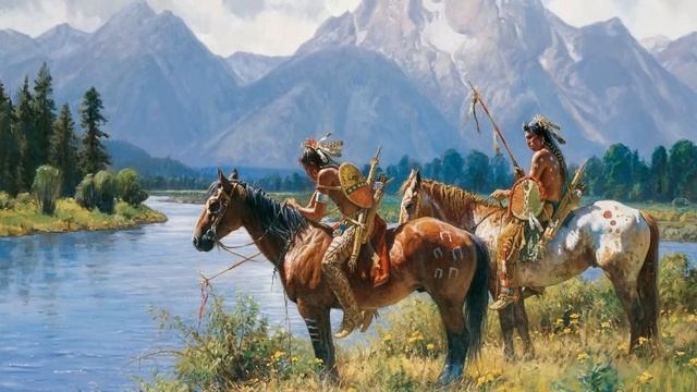 Native American Traditional Lakota Music смотреть онлайн
