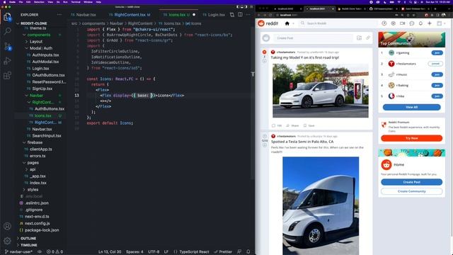 Reddit Clone REACTJS Tutorial! (Next.js, Firebase v9, Chakra UI, TypeScript, Recoil) ?? | PART 2 смотреть онлайн