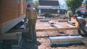 Как передвинуть дом ? Перенос за 1 день