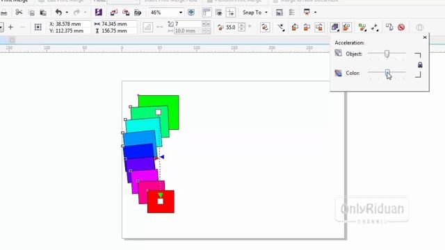 CorelDRAW Basic : Cara menggunakan Blend Tool смотреть онлайн