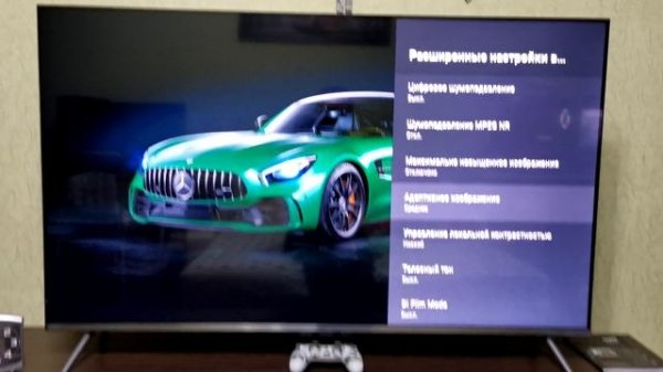 Haier S3 "55" настройки телевизора: изображение, скорость включения, откл. ненужных приложений.