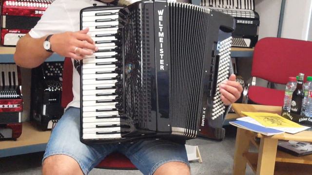 Klangprobe Akkordeon Weltmeister Supita IIC, Converter смотреть онлайн