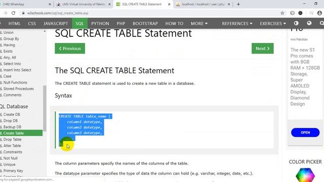 How to create mysql database, tables and insert data using php functions смотреть онлайн