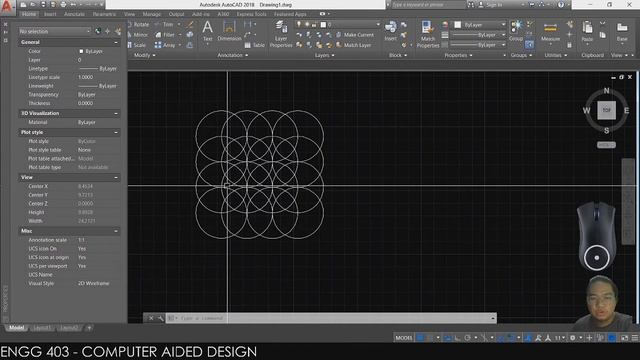 23. AUTOCAD - MODIFY TOOLS - ARRAY смотреть онлайн