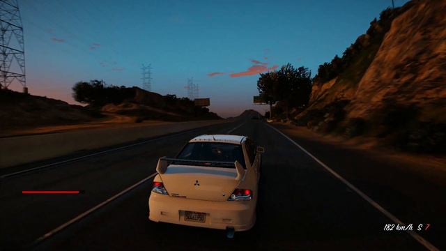 2006 Mitsubishi Lancer Evolution Highway Cruise - GTA 5 - 2021 RTX GRAPHICS REDUX - GTA 5 MODS смотреть онлайн
