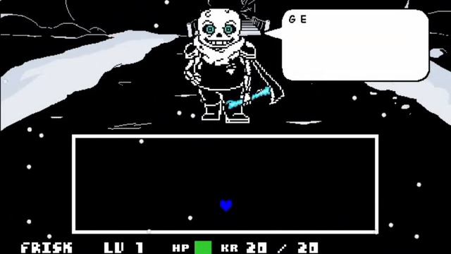 Свап санс в папируса заделался и уронил кость=) Underswap sans fight by Dark Haos смотреть онлайн