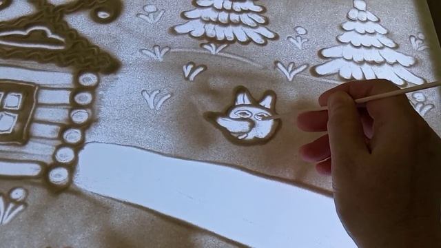 Лиса из сказки 