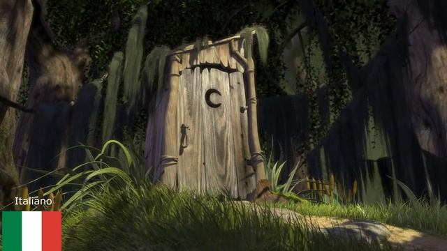 Shrek - 'Like that's ever gonna happen' in different languages смотреть онлайн