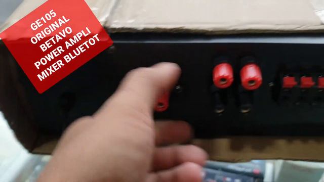 GE105 ORIGINAL 100% BETAVO DIGITAL ECHO POWER MIXER AMPLI BLUETOOTH KARAOKE VOCAL смотреть онлайн