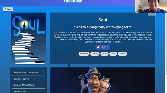 Flickbase, A Movie Search App Using React Hooks and Material UI, Live Demo смотреть онлайн
