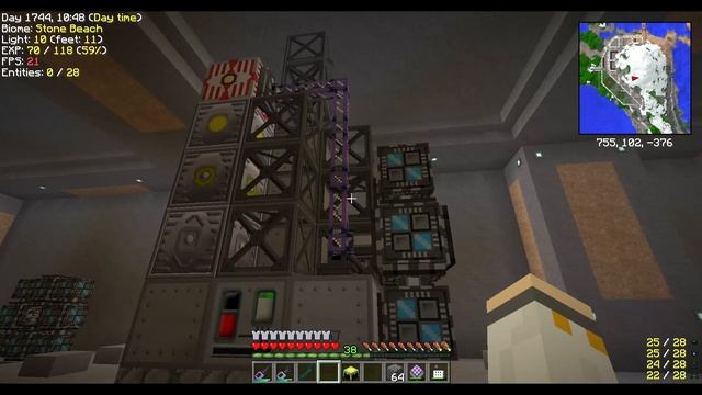 GT5.09 ИИС Гайд. Часть 67. Симбиоз майнера с квантовыми кольцами и перемещение целых многоблоков смотреть онлайн