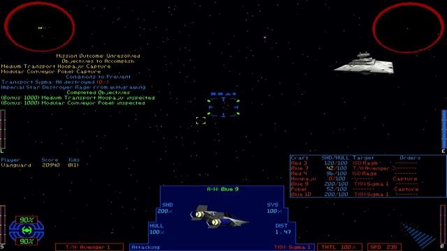 Star Wars X-wing Vs Tie Fighter Balance Of Power Imperial Campaign Task Force Vengeance Mission 10