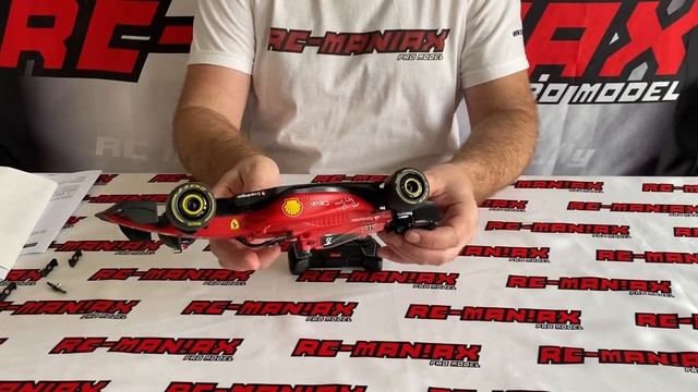 Unboxing Rastar RC Auto Ferrari F1 1:18