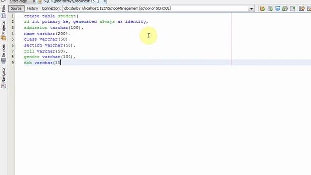 Make id as primary key with auto-generated in java db database смотреть онлайн