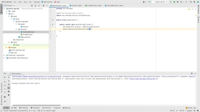 How to create your first Spring Application (without Spring Boot) смотреть онлайн