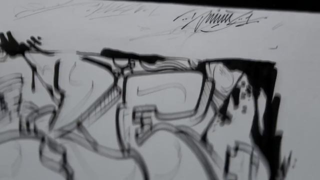 SALKE | Black and White Sketch | Graffiti | Blackbookology смотреть онлайн