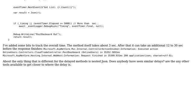 JsonConvert SerializeObject Slow for nested objects (2 Solutions!!) смотреть онлайн