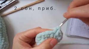 Милый плюшевый зайка #крючком.mp4