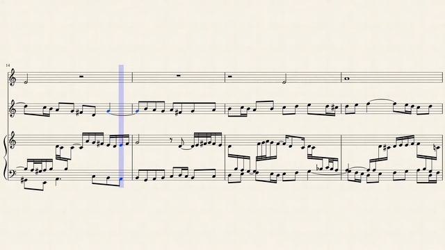 A Canonic Variation on "Vom Himmel hoch da komm' ich her" (BWV 769 No. 4) for Flute, Guitar & Harp смотреть онлайн