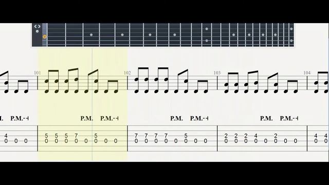 #THE NUMBER OF THE BEAST#IRON MAIDEN# |Guitar Tab| TUTORIAL#Mastertabs#BestFreeYoutubeMusicLessons смотреть онлайн