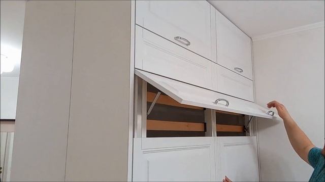 ДИЗАЙН Интерьер узкой комнаты. Шкаф-кровать перегородка. смотреть онлайн