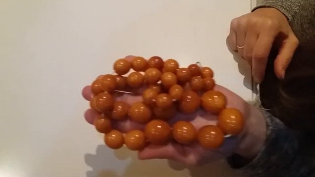 Старинные янтарные бусы, немецкий пресс, качество смотреть онлайн