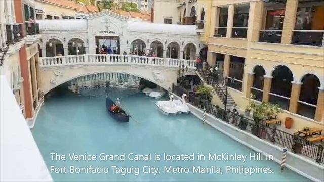 Experience the Venice Grand Canal in Taguig City | Metro Manila, Philippines смотреть онлайн