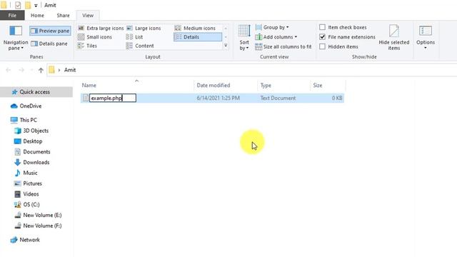 How to allow renaming file extensions on Windows 10 смотреть онлайн