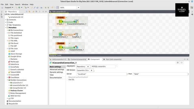 How to use Apache Cassandra in Talend? смотреть онлайн