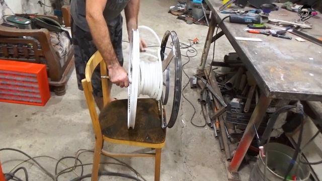 ⚡Катушка (бабина) для шланга своими руками - СВАРКА - Garden Hose Reel DIY (ENG SUB) смотреть онлайн