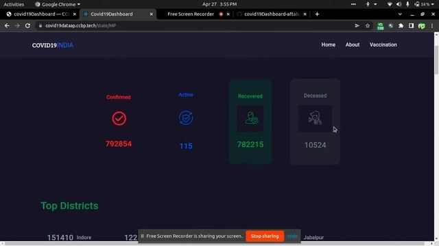 ReactJS | Mini-Project Covid Dashboard| CCBP 4.0 | NXTWAVE (Full Explaination with Source Code) смотреть онлайн