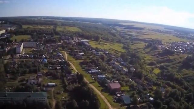 2017г. Мариинский Посад. Вид на Волгу смотреть онлайн