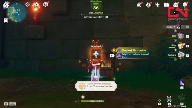 Genshin Impact Fire Torch Puzzles in Underground Cave Between Shirikoro Peak & Chirai Shrine смотреть онлайн