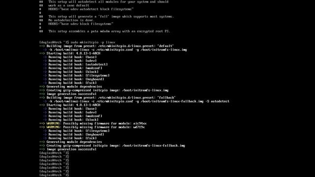 Установка ArchLinux в режиме UEFI + systemd-boot + XFCE4 Часть вторая смотреть онлайн